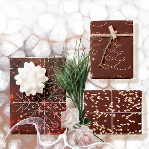 Flammes de neige, Coeurs et feuilles de papier d'e