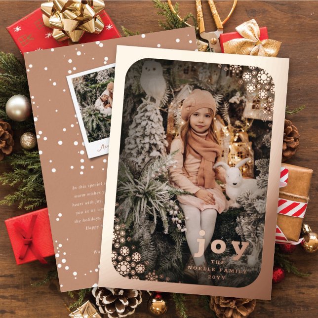 Flammes de neige d'hiver Cadre Joyeuses vacances É (Créateur téléchargé)