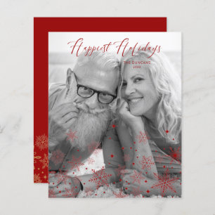 Flammes de neige rouges de Noël bon marché Jours f