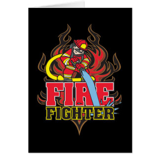 Flammes de sapeur-pompier