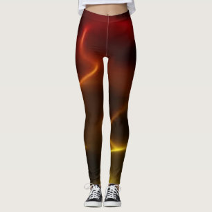 Flammes flamboyantes Leggings