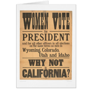 Flanc de vote de femmes (1873A)