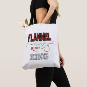 Flanel Fling avant le Sac fourre-tout de l'anneau 