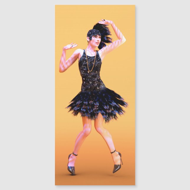Flapper Dancing Vintage (Devant)