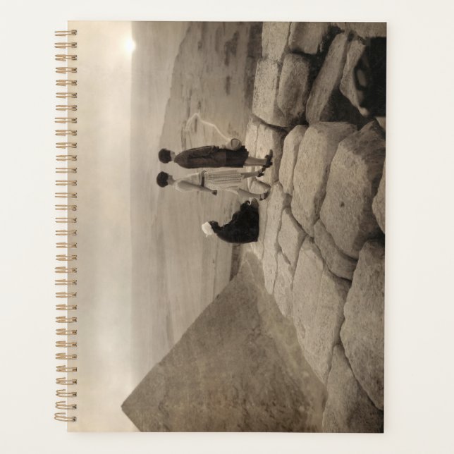 Flapper Girls Sunrise Khufu Pyramid, Égypte 1920 (Devant)