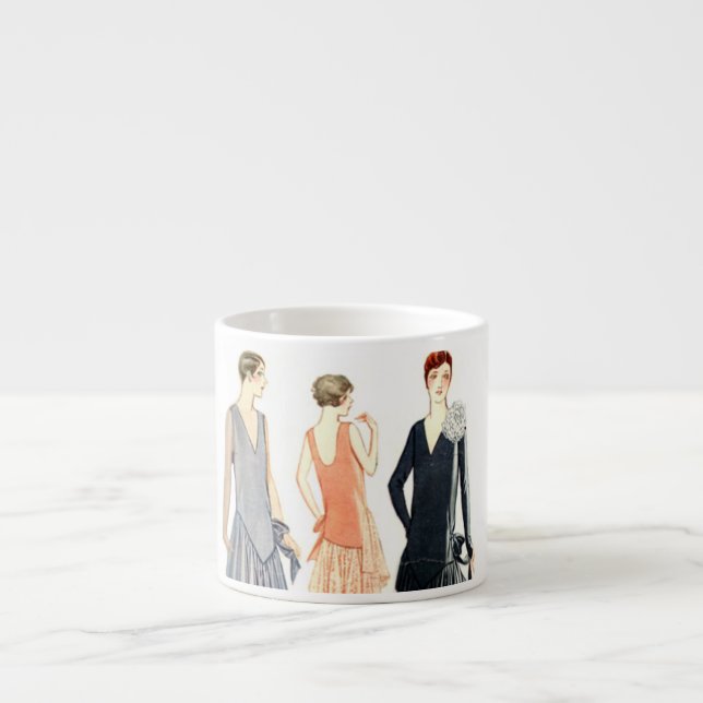 Flappers 20s Espresso Mug (Devant)