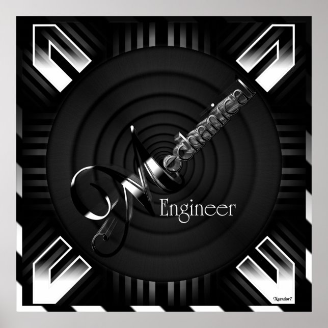 Flare déco de l'ingénieur mécanique (Devant)