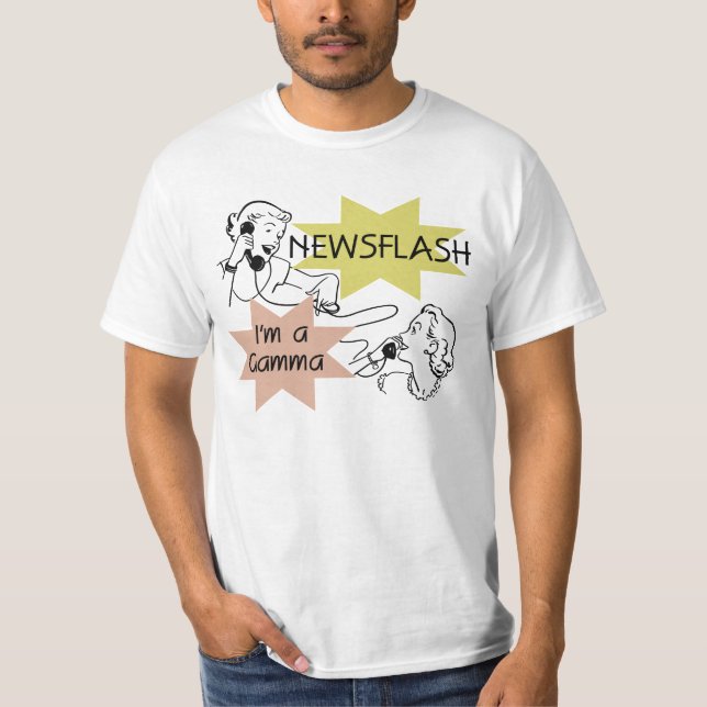 Flash d'information je suis les T-shirts et les (Devant)