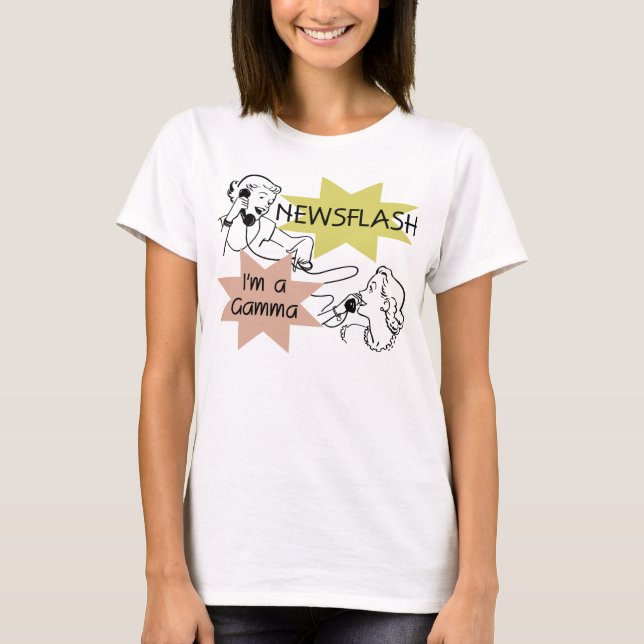 Flash d'information je suis les T-shirts et les (Devant)