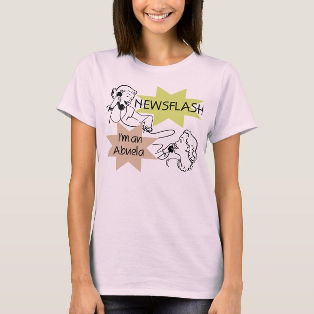Flash d'information je suis T-shirts et cadeaux (Devant)