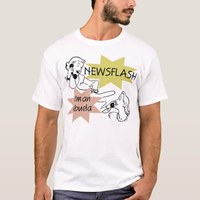 Flash d'information je suis T-shirts et cadeaux (Devant)