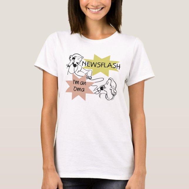 Flash d'information je suis T-shirts et cadeaux (Devant)