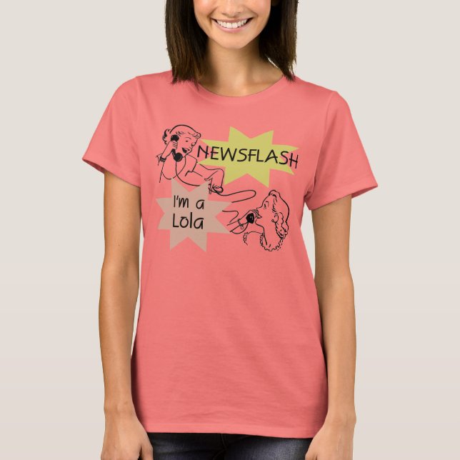 Flash d'information je suis T-shirts et cadeaux (Devant)