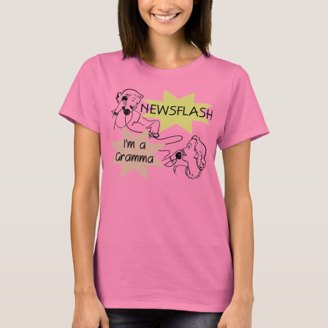 Flash d'information je suis T-shirts et cadeaux (Devant)