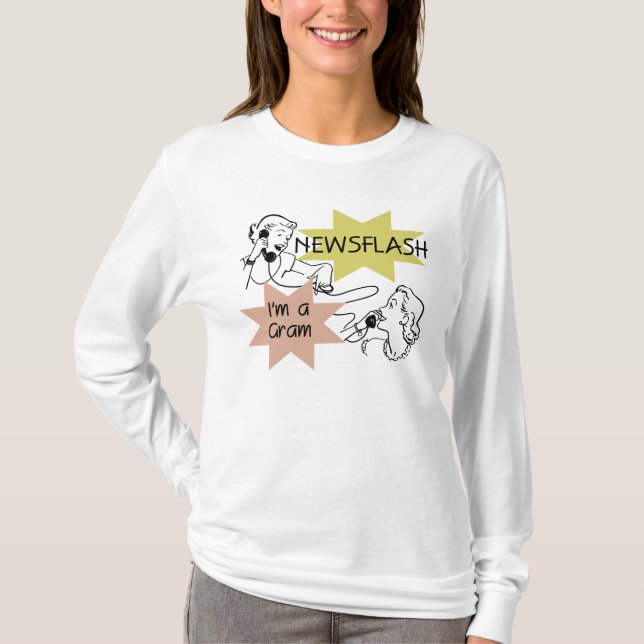 Flash d'information je suis T-shirts et cadeaux (Devant)