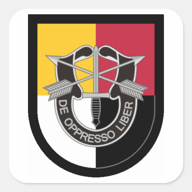 FLASH/DUI 3E GROUPE DES FORCES SPÉCIALES STICKERS (Devant)