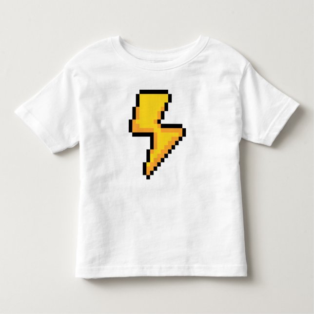 Flash! T-shirt de style novateur de boulon d'éclai (Devant)