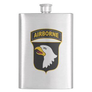 Flasque 101e division aéroportée Vétéran militaire