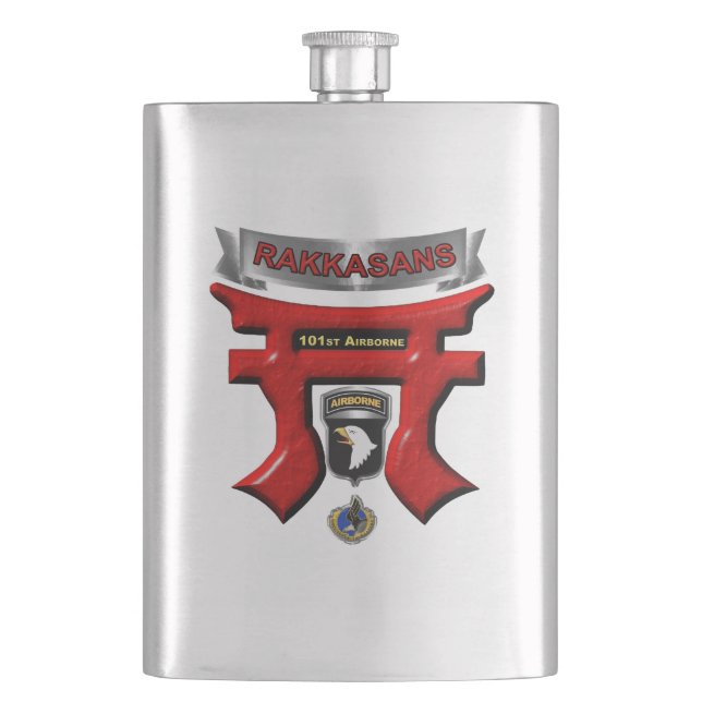 Flasque 101st Airborne Division “Rakkasans” (devant)