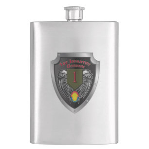 Flasque 1re division d'infanterie "Big Red One"