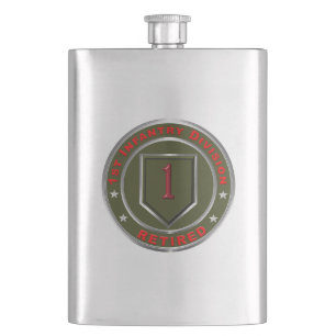 Flasque 1re Division d'infanterie Retraitée