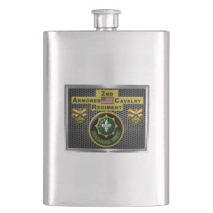 Flasque 2e régiment de cavalerie blindée « Toujours Prêt »