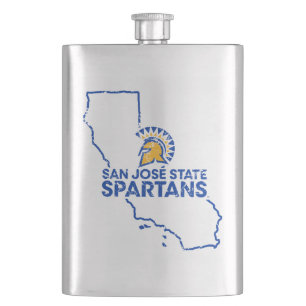 Flasque Amour de Spartans d'état de San Jose