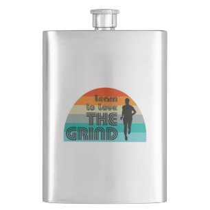 Flasque Apprenez À Aimer Le Grind Running Retro