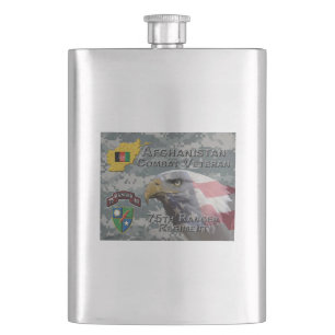 Flasque Armée afghane de combat 75e régiment de Rangers
