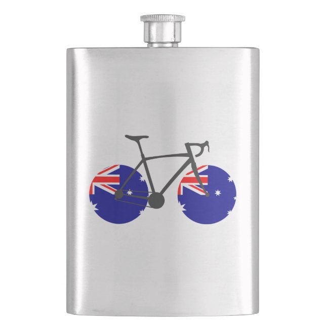 Flasque Australie Drapeau cycliste (devant)