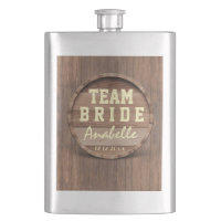 Baril rustique en bois en faveur mariage TEAM BRID