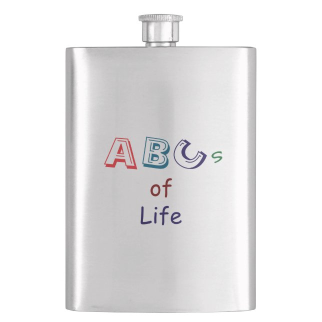 Flasque Bases de la vie Flask Classique (devant)