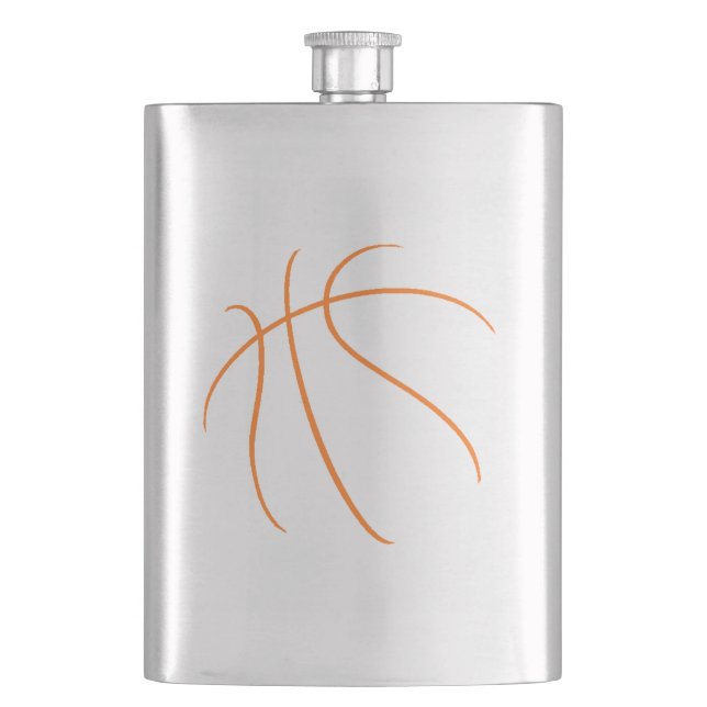 Flasque Basket-ball orange (devant)