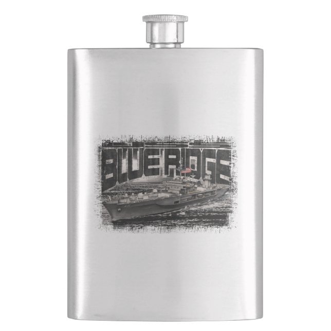 Flasque Bateau de commandement Blue Ridge Classic Flask (devant)