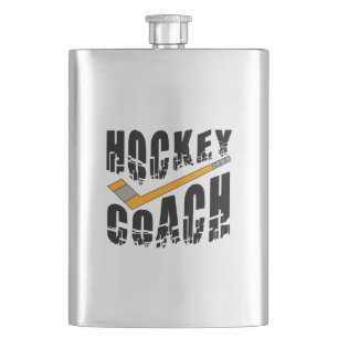 Flasque Bâton entraîneur de hockey