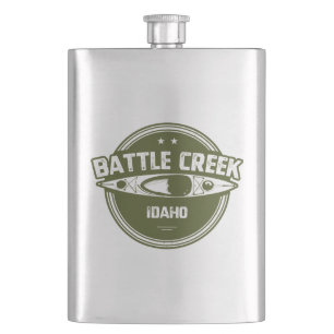 Flasque Battle Creek Wild Et Rivière Pittoresque Idaho Kay