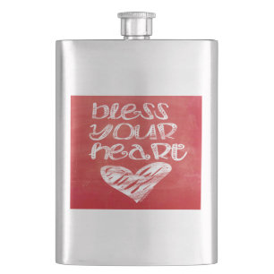 Flasque Bénissez votre coeur