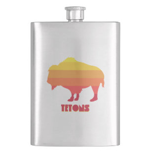 Flasque Bison de Tétons