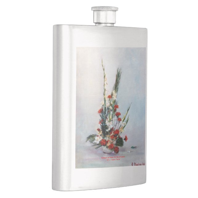 Flasque Bodegón de flores/Nature morte des fleurs (Droite)