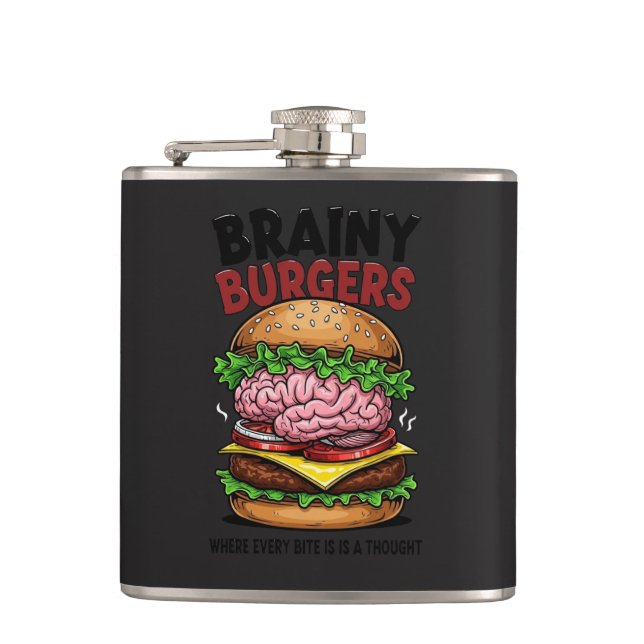 Flasque Brainy Burgers (Devant)