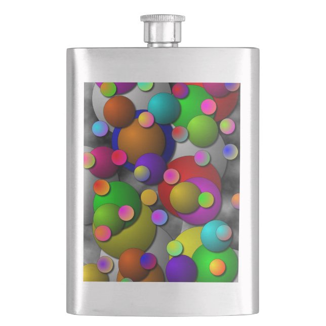 Flasque Bulles par Kenneth Yoncich (devant)