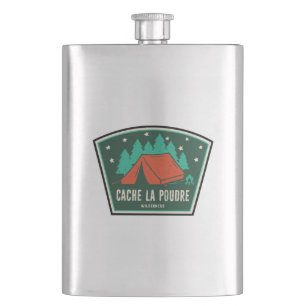 Flasque Cache La Poudre Wilderness Colorado Camping