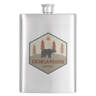 Flasque Cache La Poudre Wilderness Colorado Ours
