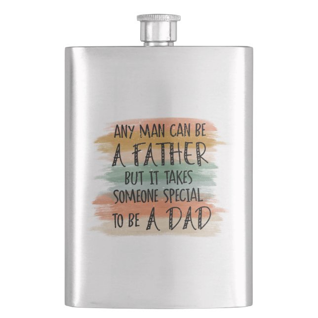 Flasque Cadeau de Fête des pères Stepdad | Papa spécial (devant)