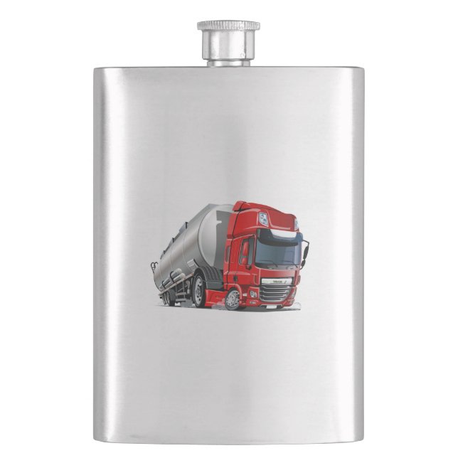 Flasque Camion de dessin (devant)