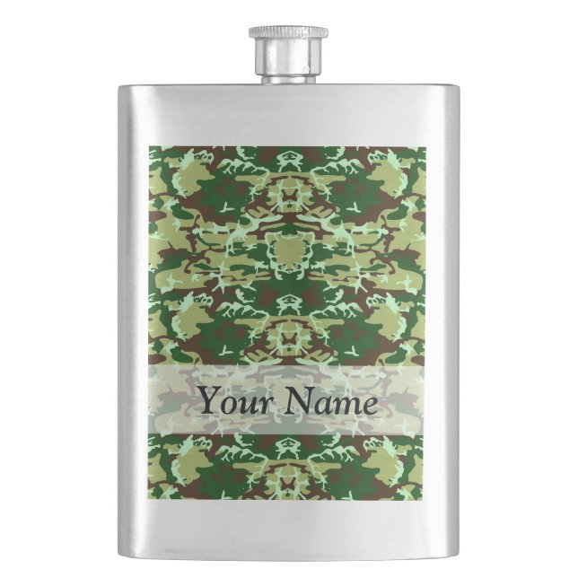 Flasque Camo vert (devant)