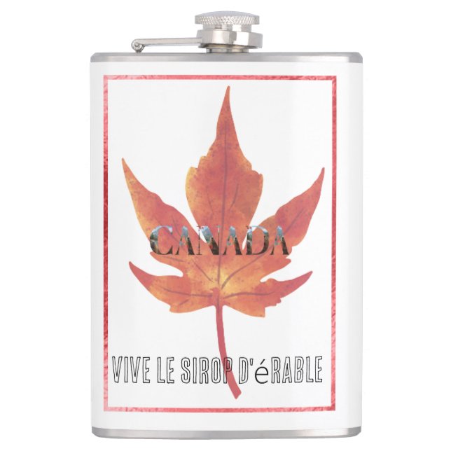 Flasque Canada/Canada Maple Leaf Flask (Devant)