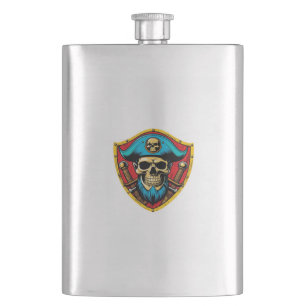 Flasque Capitaine pirate Flask