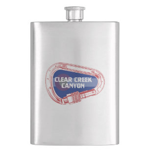 Flasque Carabiner d'Escalade du Colorado du Canyon Clear C