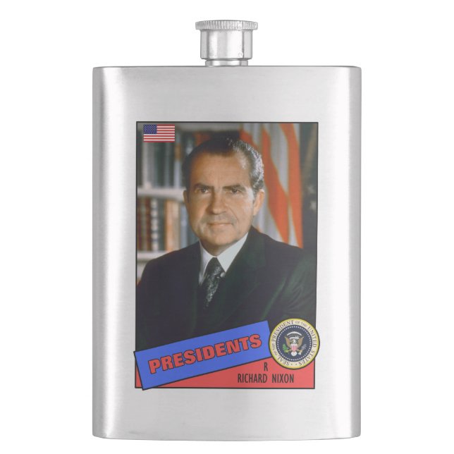 Flasque Carte de base-ball de Richard Nixon (devant)